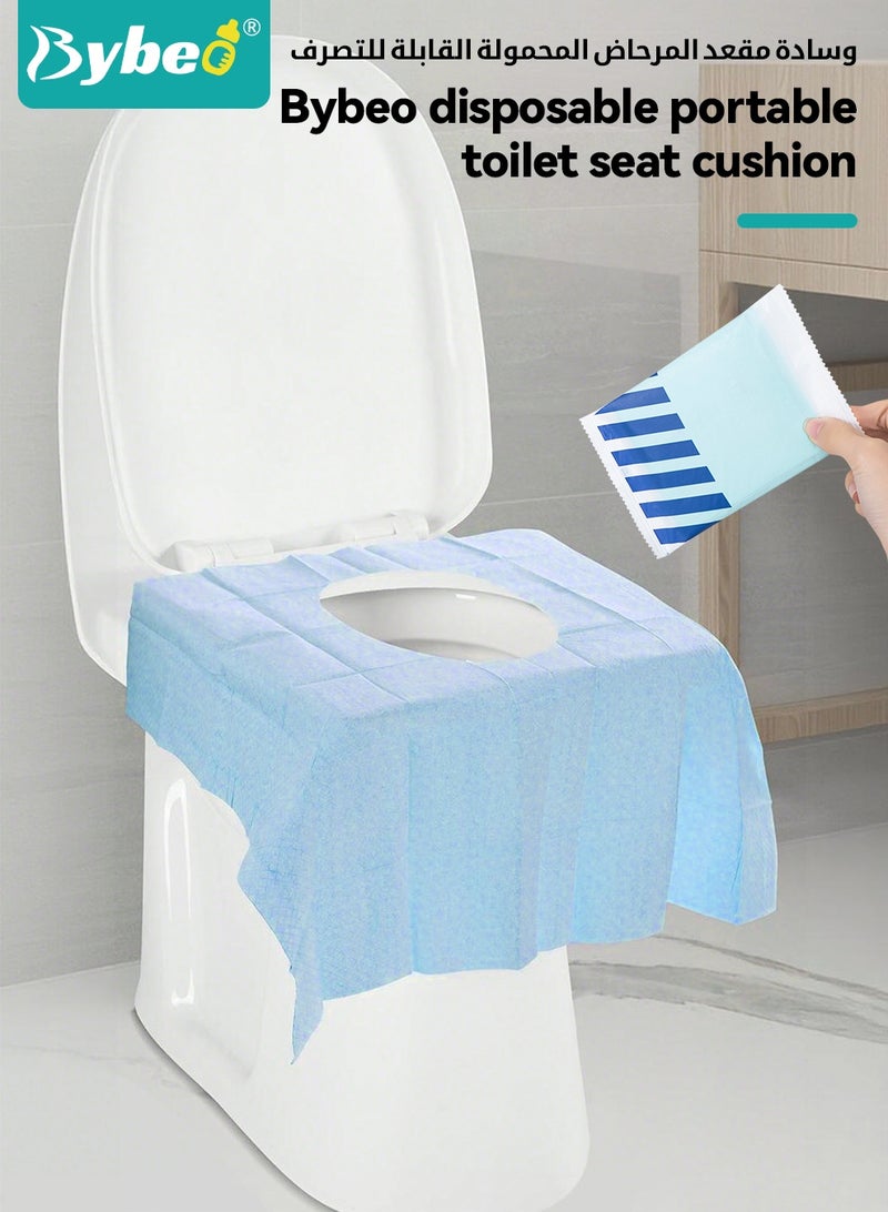 Bybeo Baby Potty Training Seat for Toddlers, Kids Toilet Seat with 10 PCS Toilet Seats Covers, Portable Travel Potty Seat with Adjustable Retainer for Boys and Girls - Image 4
